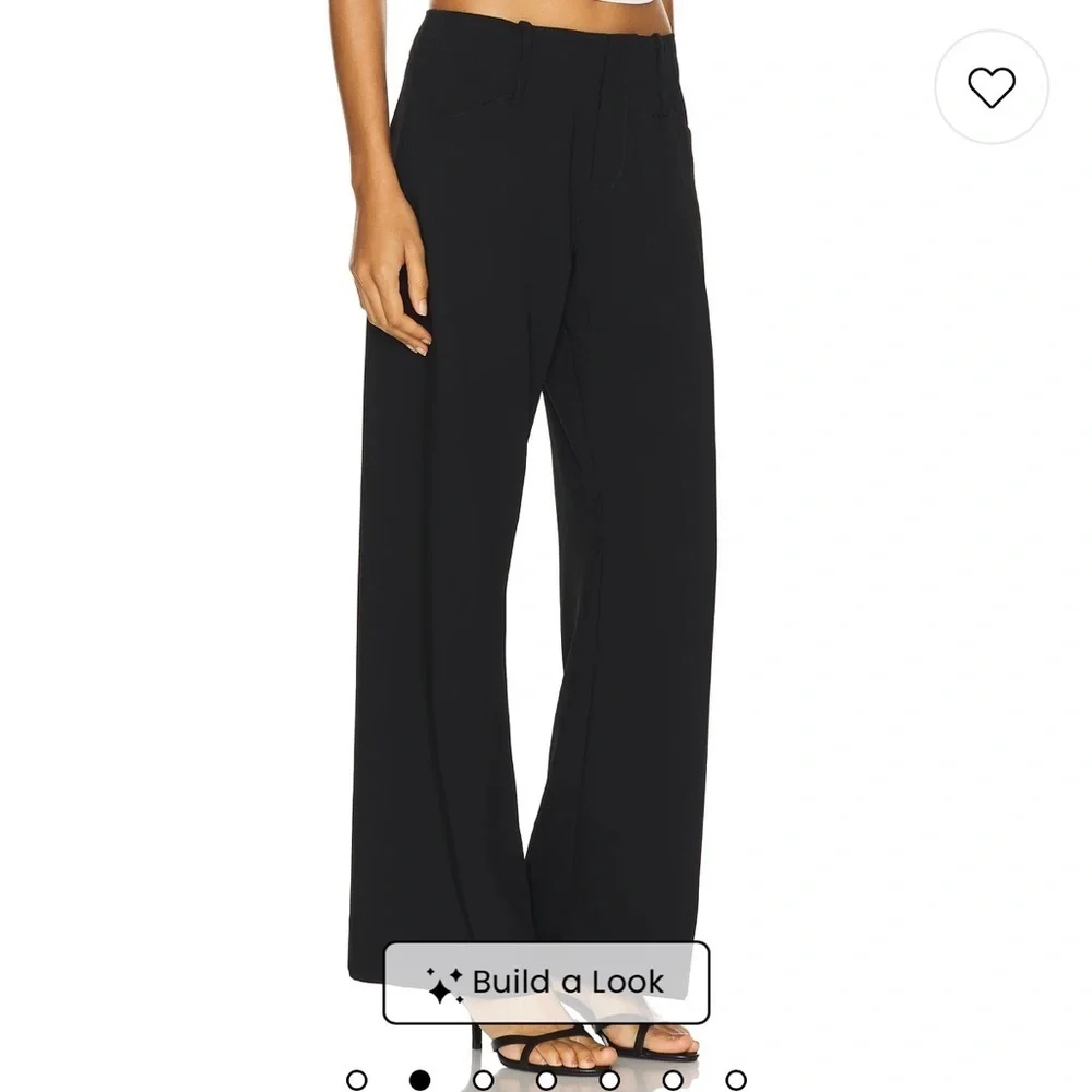 House of Harlow 1960 Black Wide Leg Trousers - Picture 2 of 11